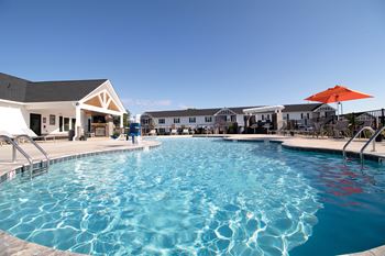 Zero entry saltwater swimming pool with tanning shelf